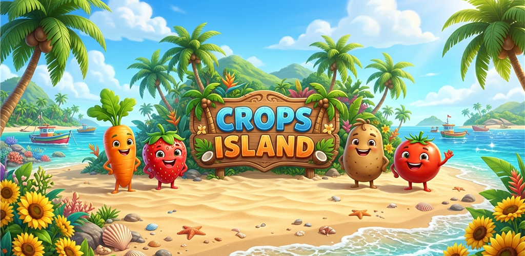 Crops Island - Official Game Banner